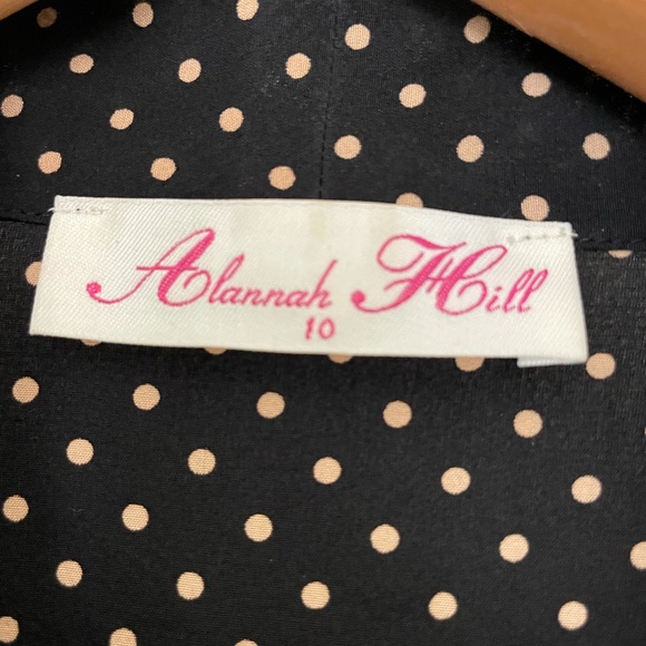 Alannah Hill polka dot blouse - Picture 3 of 4